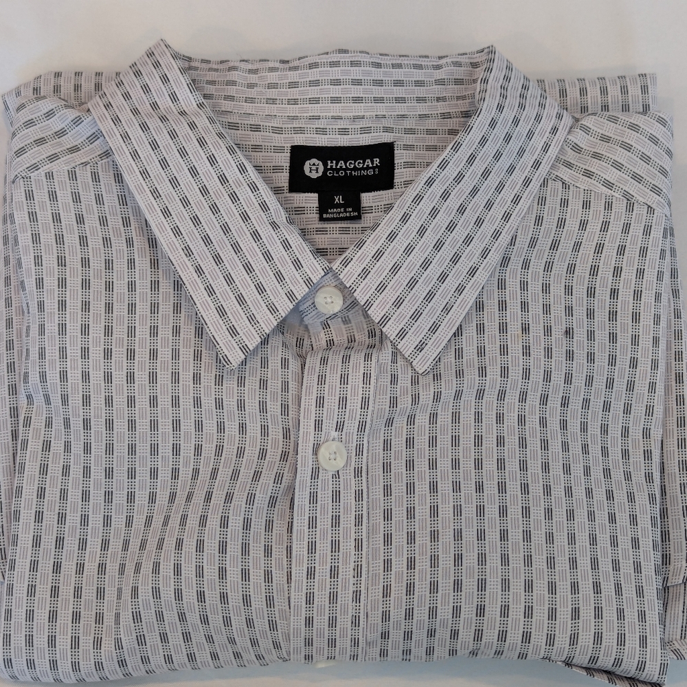 Haggar Men's Dress Shirt, Size XL